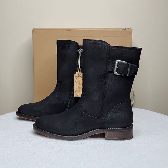 NWT Fat Face SUEDE Harriet Buckle Boots US 6 / EUR 37 - Picture 6 of 10
